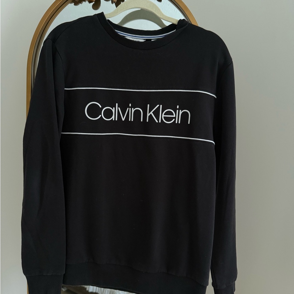 Calvin Klein Black Crewneck Sweater